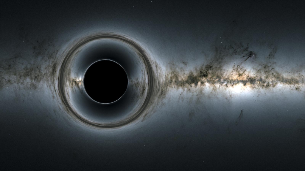 A strange black hole in the eyes of astronomers