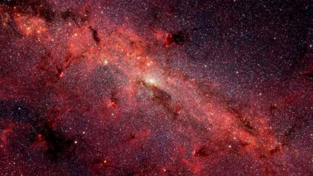 The map of the Milky Way reveals new secrets of the universe