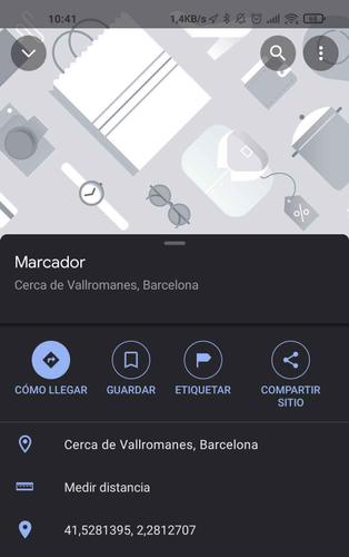 Get coordinates in google maps android