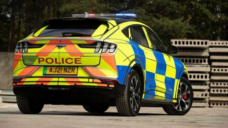 Ford Mustang Mach E Police UK 4