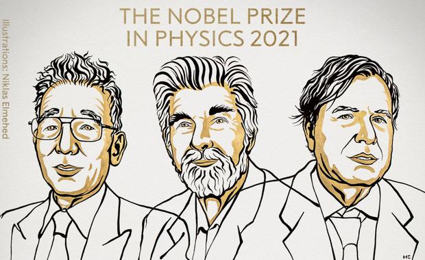 The 2021 Nobel Prize in Physics (Photo: Nobel Prize)