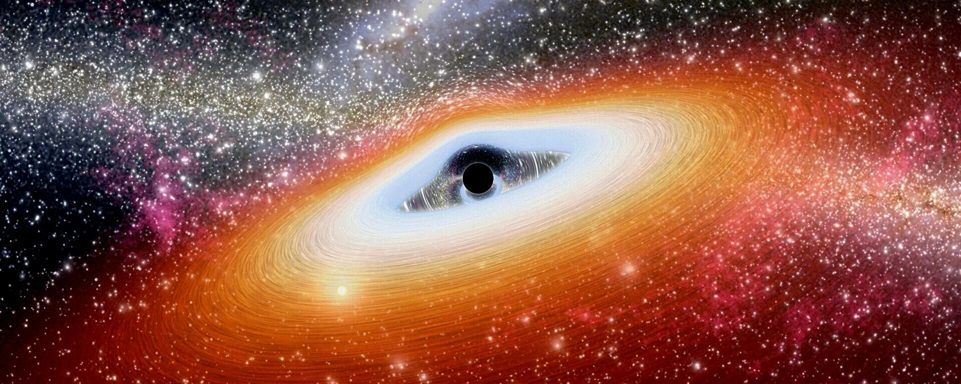 Black hole, image illustration - Sputnik World, 1920, 02.04.2022