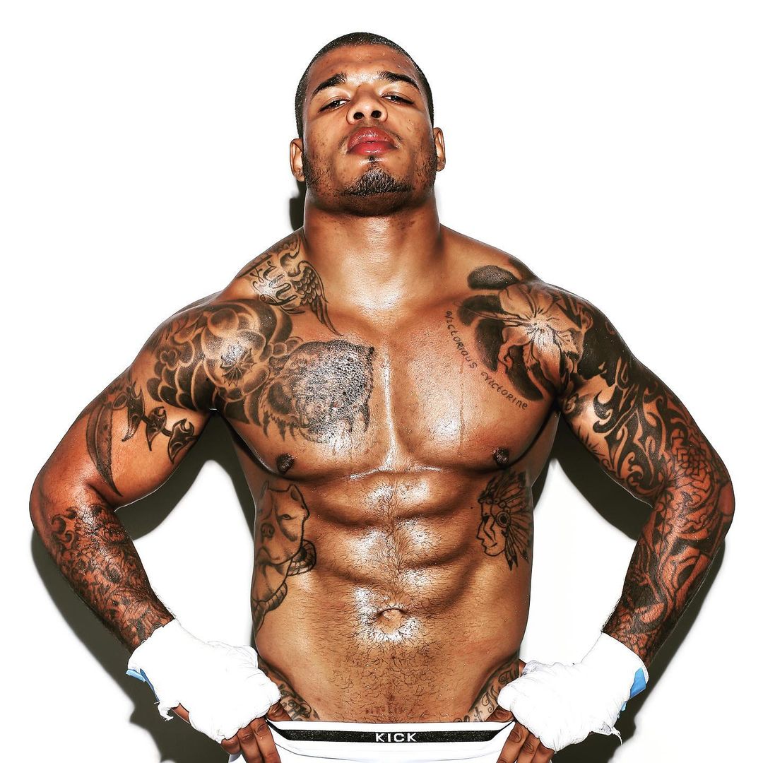 Tyrone Spong entered boxing in 2015 and has remained undefeated through 14 fights (Image: Instagram/@tyrone_spong)
