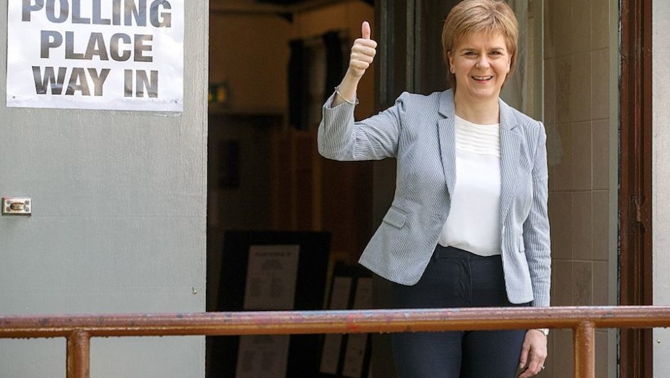 Scottish First Minister Nicola Sturgeon announces a second independence referendum