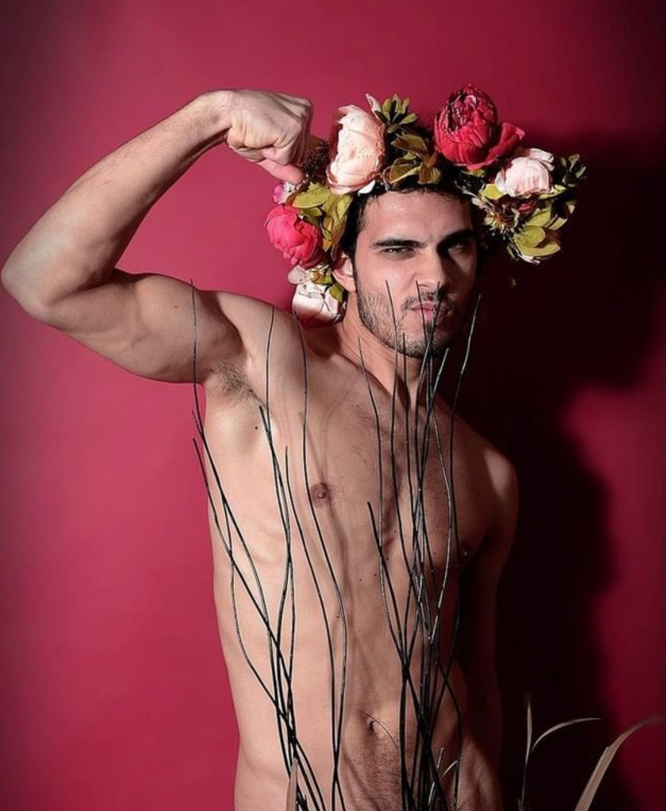 Giuseppe Claudio Insalaco, gay Italian actor, model, dancer