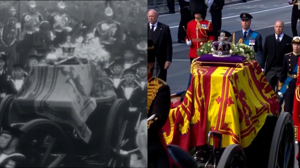 The striking similarities in the processions of George VI and Elizabeth II