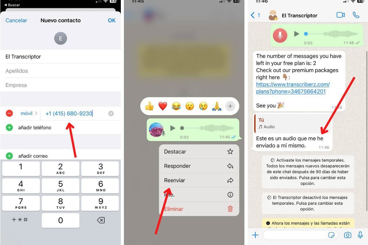 How to convert WhatsApp voice to text without installing anything