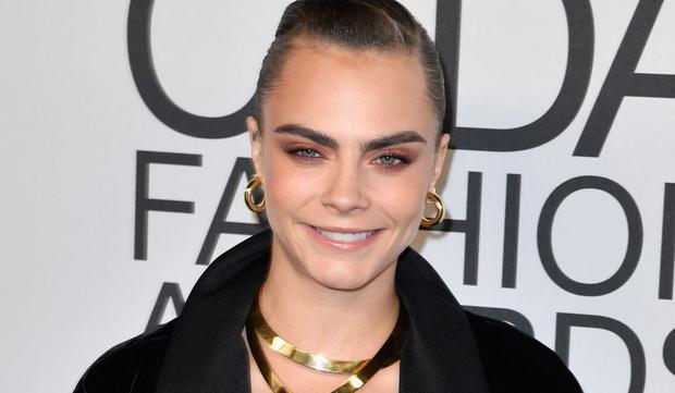 British model Cara Delevingne attends the 2021 Fashion Awards at The Pool + The Grill on November 10, 2021 in New York City (Photo: Angela Weiss/AFP)