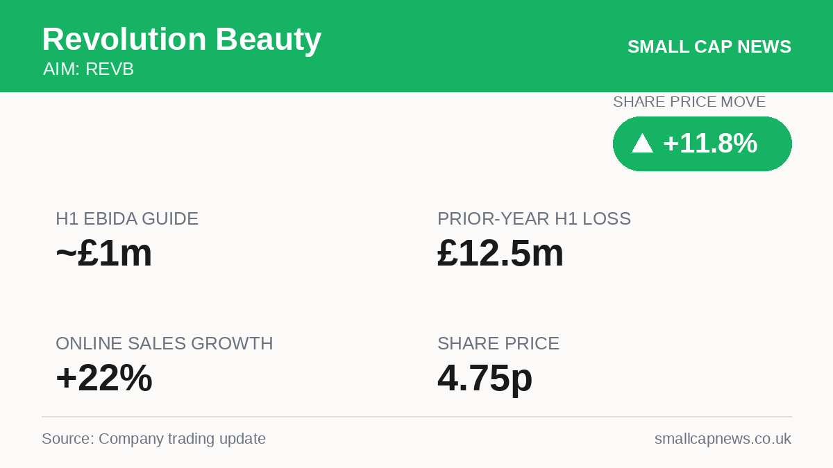 Revolution Beauty AIM at a glance