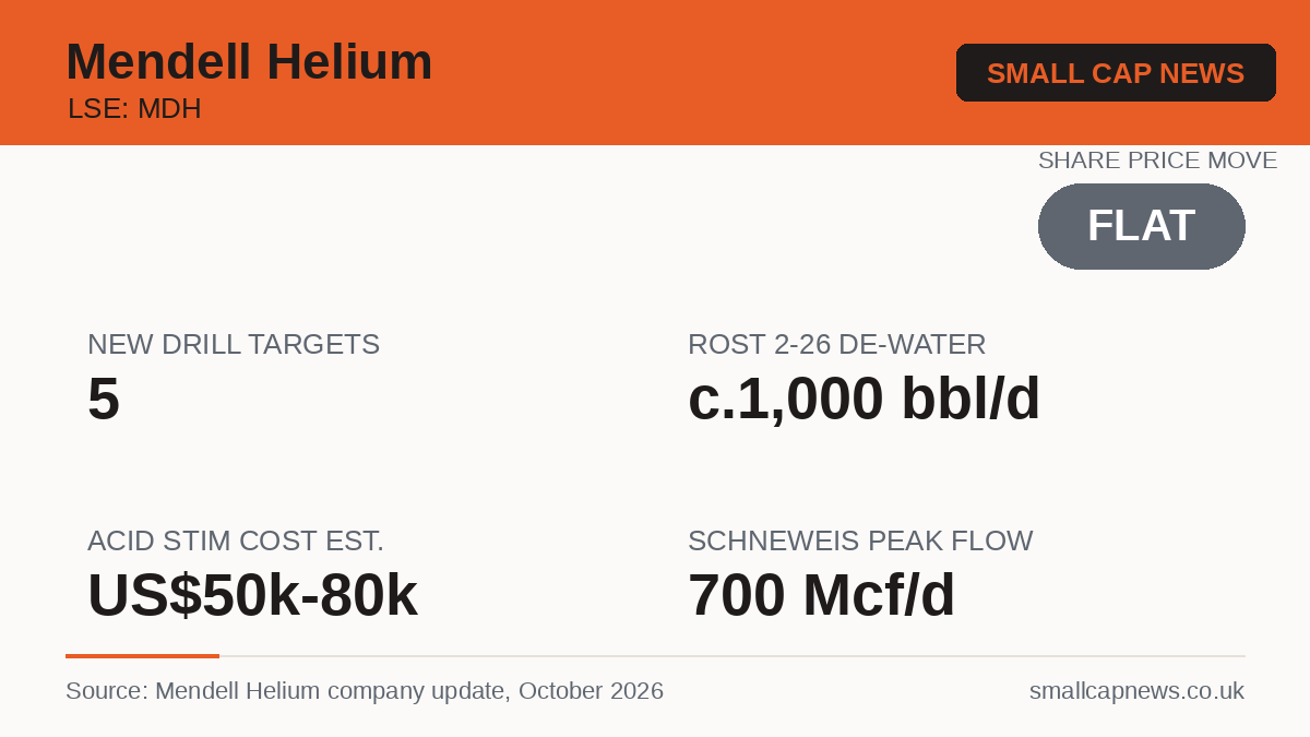 Mendell Helium Energy at a glance
